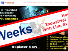 Tablet Screenshot of horizonsolutions.in